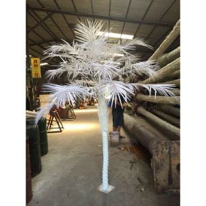 Pokok Kelapa Buatan Putih